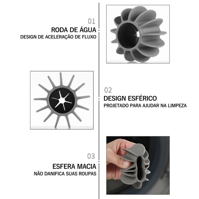 MagiClean - Kit Removedor de Pelos para Máquina de Lavar