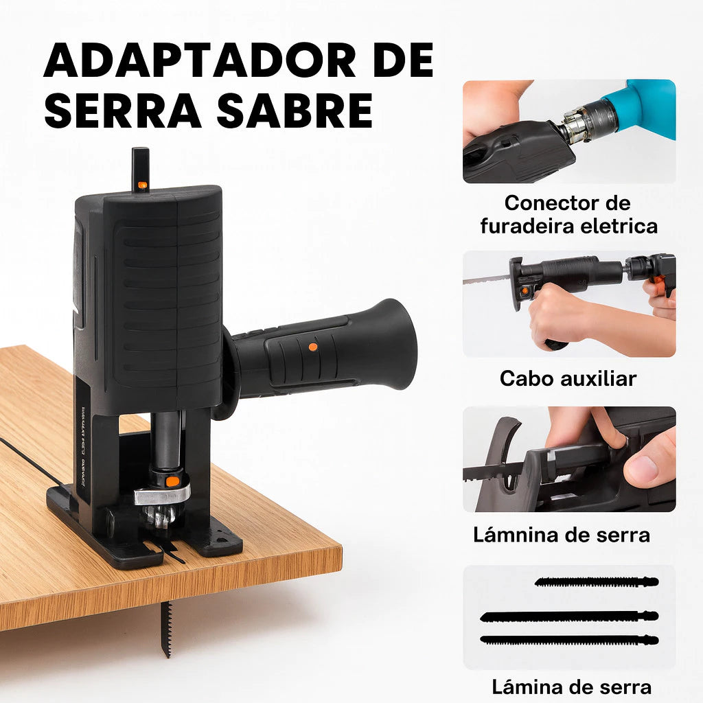 DrillSaw Pro™ - A Revolução da Sua Caixa de Ferramentas!